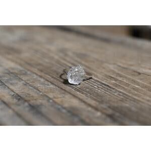 alternative raw diamond engagement rings, raw crystal size 4 5 6 7 8 8 9 10 11